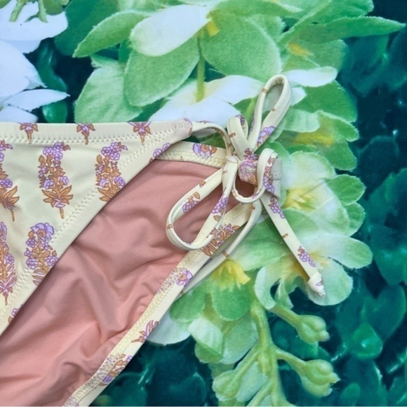 SZ Blockprints X J. Crew Phool Block Print String Bikini Bottoms Size XXL NWT - Picture 7 of 14